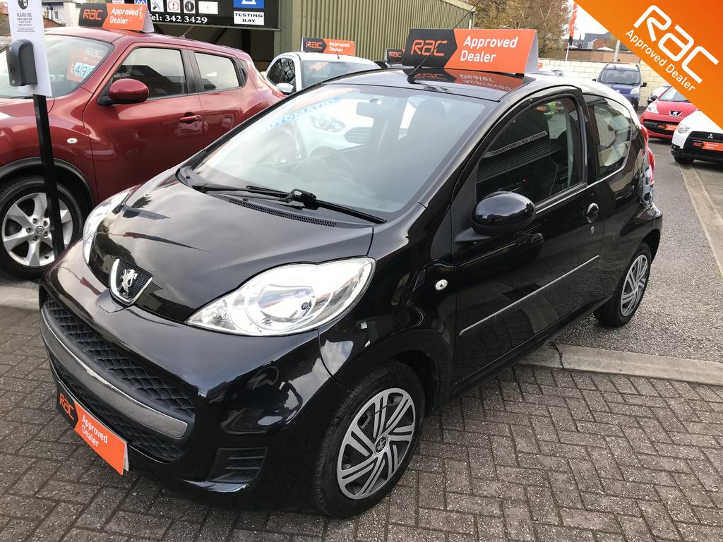 Peugeot 107 Automatic for sale at wirral small cars